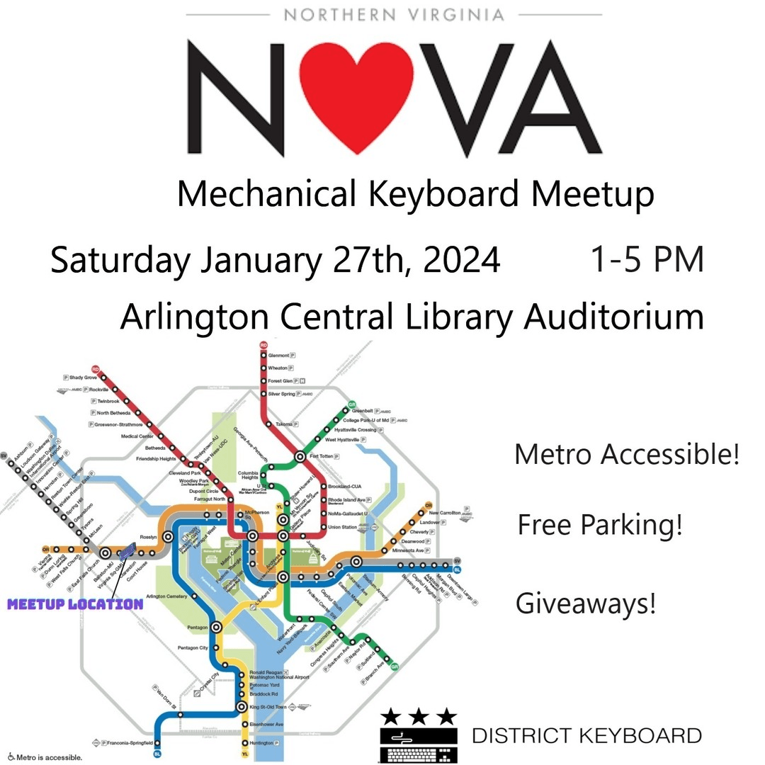 NoVa District Keyboards Meetup image