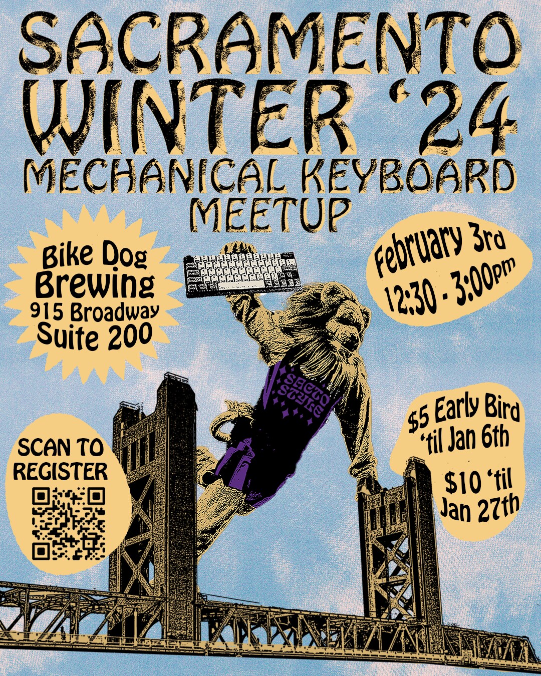 Sacramento Winter '24 Mechanical Keyboard Meetup image